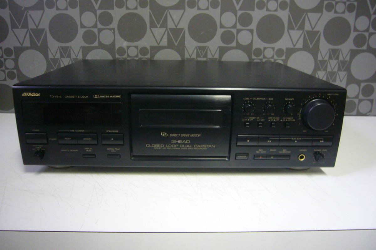 動作OK！！】ダブルカセットデッキ ダブルカセットデッキ TEAC W-790R ①