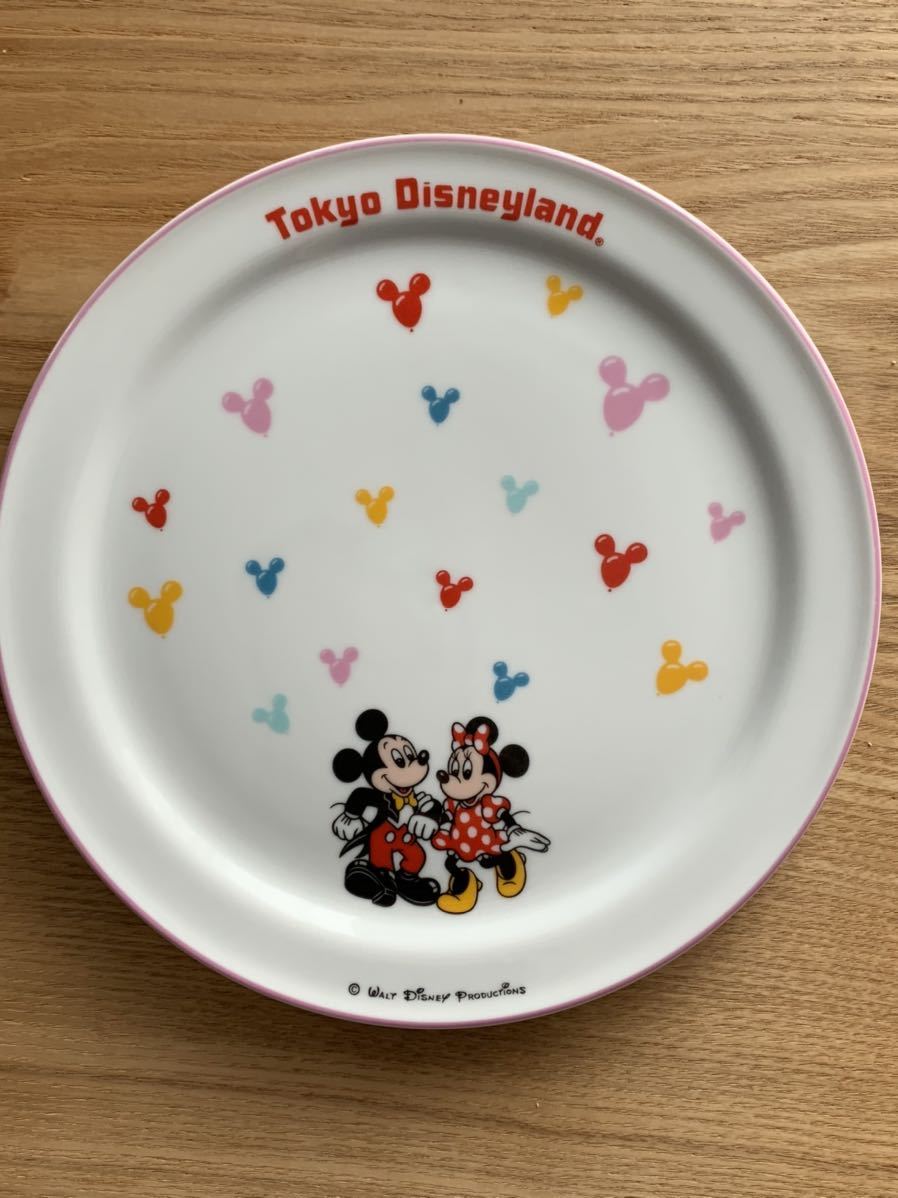 ディズニーミッキーマウス型お皿2枚セット