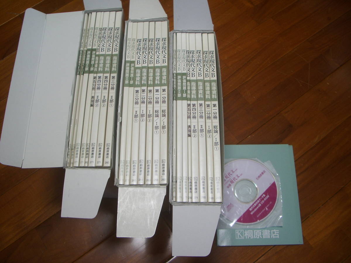 桐原書店 探求現代文B 指導資料いろいろ CD-Rom ＜大学受験 高校国語 