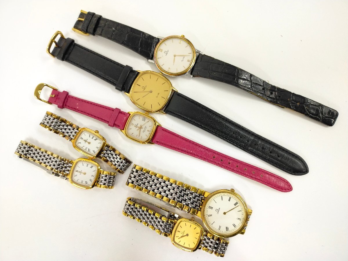 ○ジャンク オメガ OMEGA 7本セット 時計まとめ メンズ レディース 
