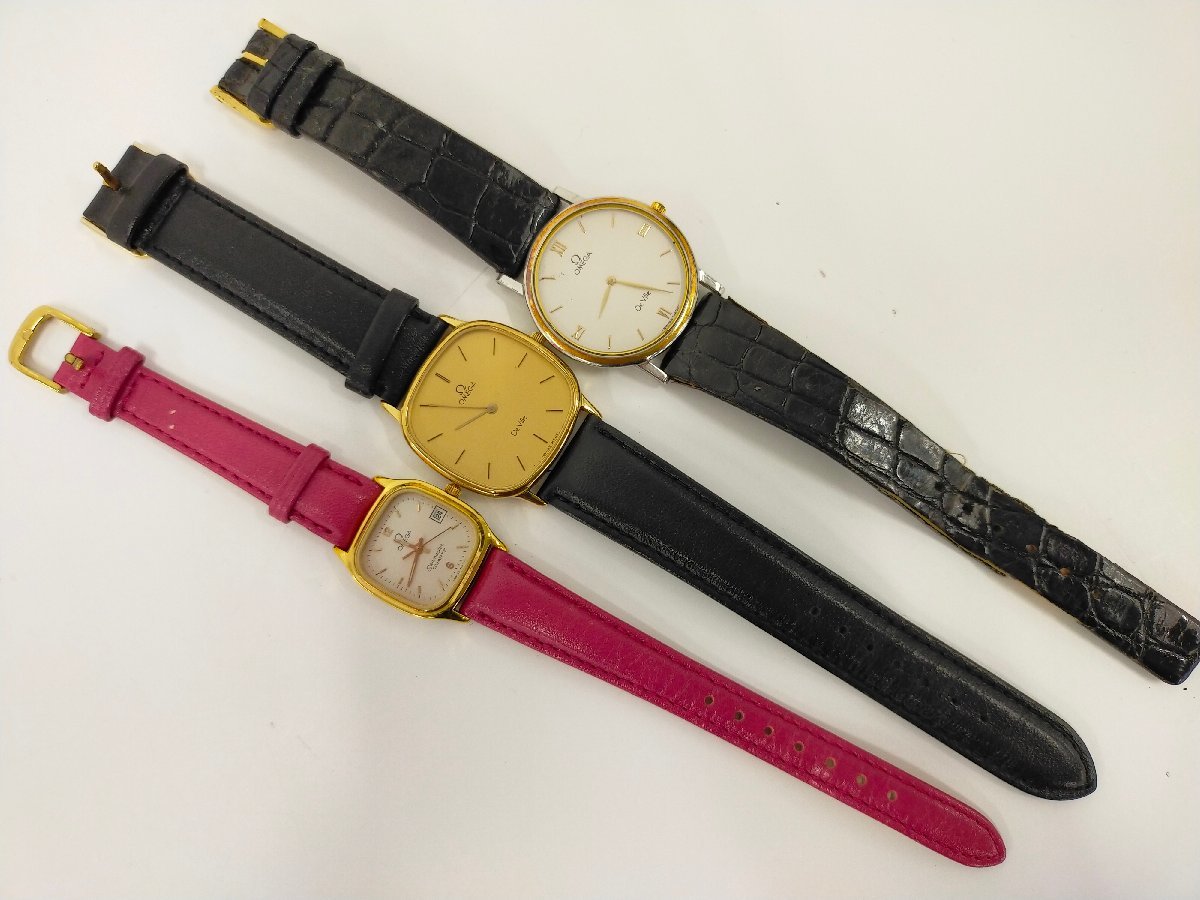 ○ジャンク オメガ OMEGA 7本セット 時計まとめ メンズ レディース 