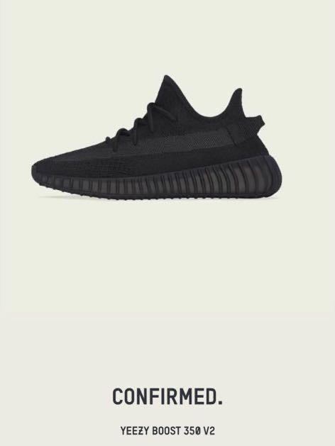 adidas Yeezy Boost 350 V2 onyx 29.0cm