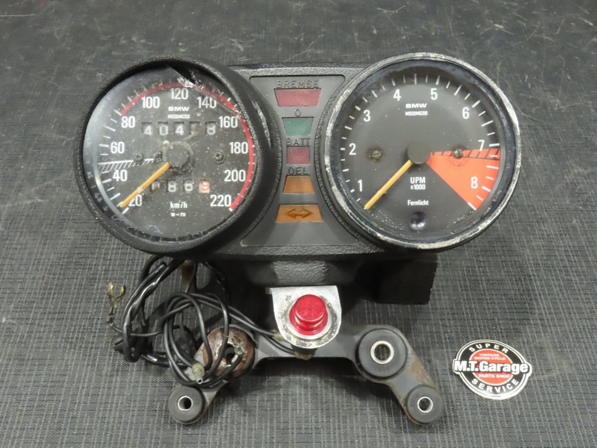 さが2 BMW R100/7 EMLサイドカー仕様車 メーターASSY ※ジャンク品【080
