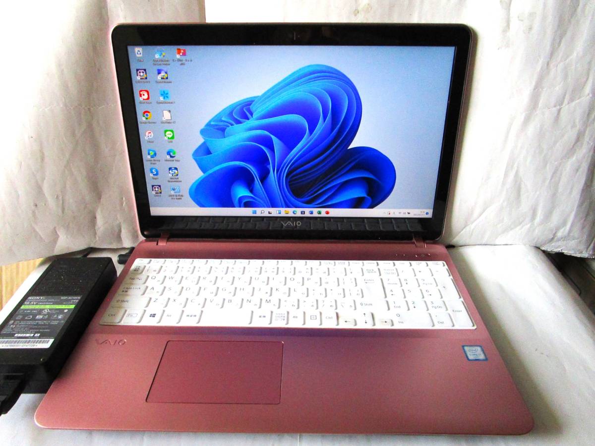 ノートPC Office付VAIO VJS151 i7 SSD128GB/8GB/Win11