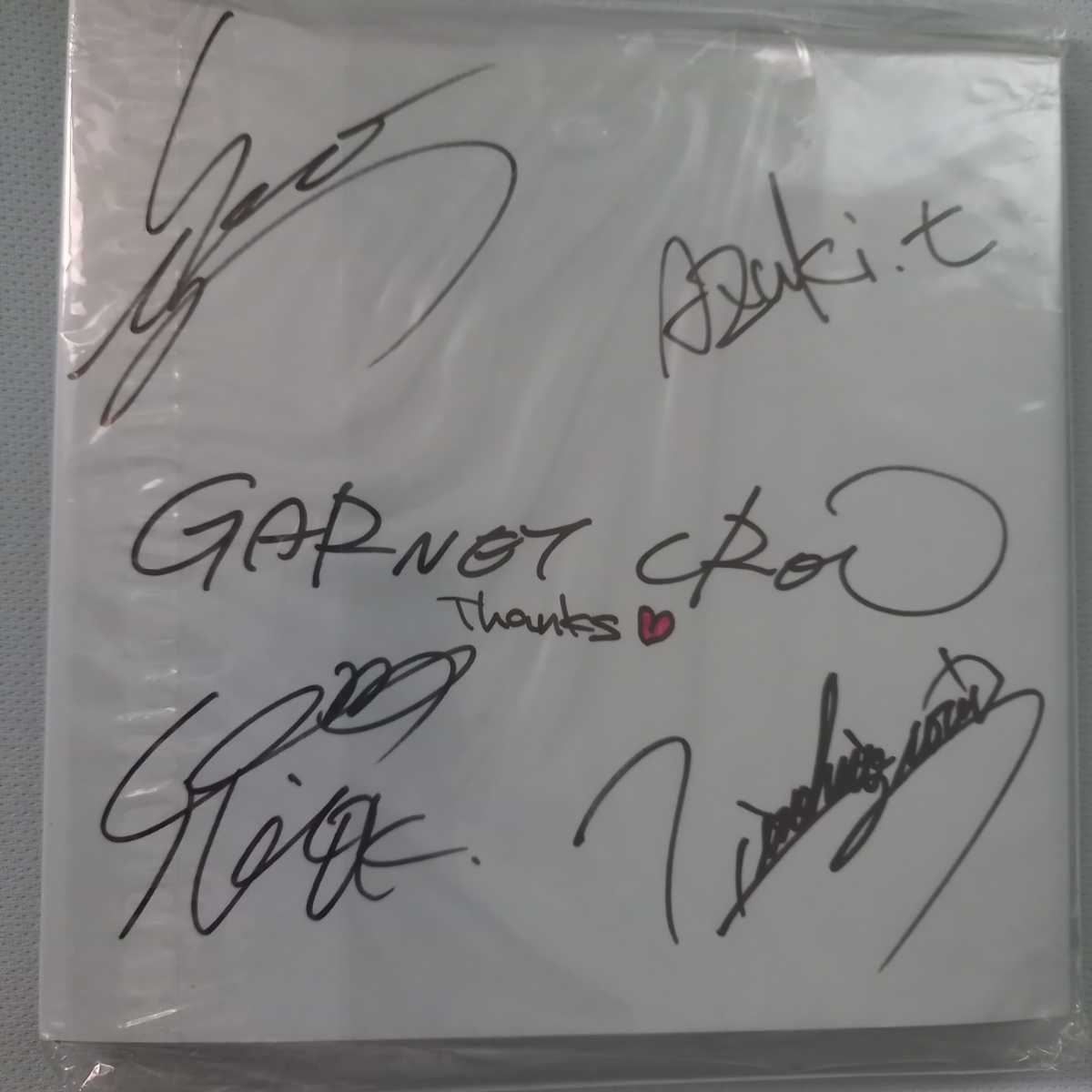 【2026，人気】 直筆サイン色紙 GARNET CROW ガーネット クロウ(GARNET CROW)｜売買されたオークション情報、yahooの商品情報をアーカイブ公開 - オークファン か行