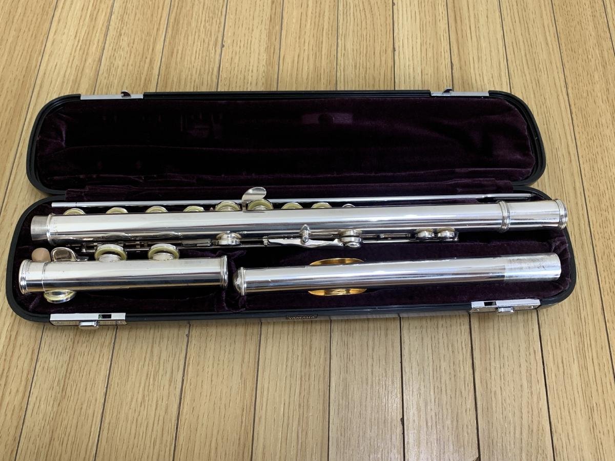 楽器、器材 YAMAHA YFL351S ジャンク フルート シルバー