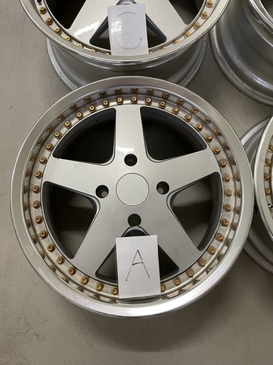 IMPUL インパル R5 ☆16インチ 7J/8J +34/+36 PCD114.3 4穴 4本SET  