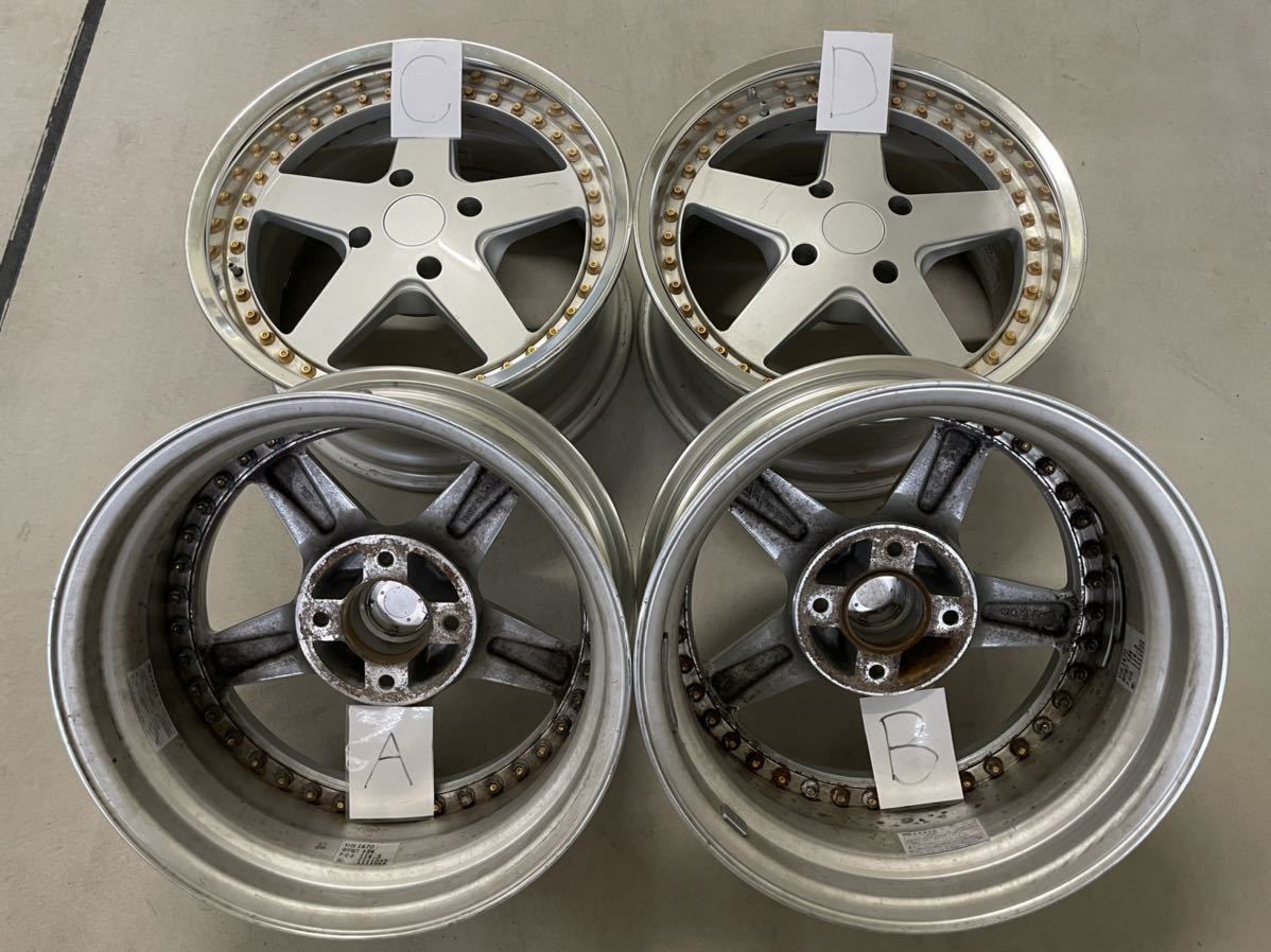 IMPUL インパル R5 ☆16インチ 7J/8J +34/+36 PCD114.3 4穴 4本SET  