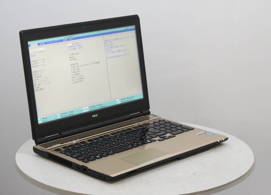 NEC PC-LL750MSG LaVie LL750/M Core i7-4700MQ 2.40GHz 4GB 1000GB