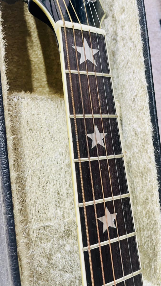 ☆1円☆ Morris モーリス WJ-50 アコースティックギター ハードケース 