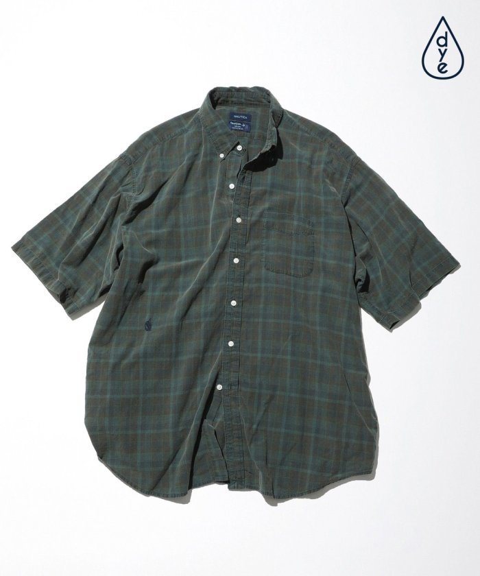 大得価，正規品 ワンウォッシュのみ 22ss NAUTICA / ノーティカ Sulfer Dyed Madras S/S Shirt 半袖シャツ 長谷川昭雄 A.H(男性用)｜売買されたオークション情報、yahooの商品情報をアーカイブ公開 - オークファン 男性用