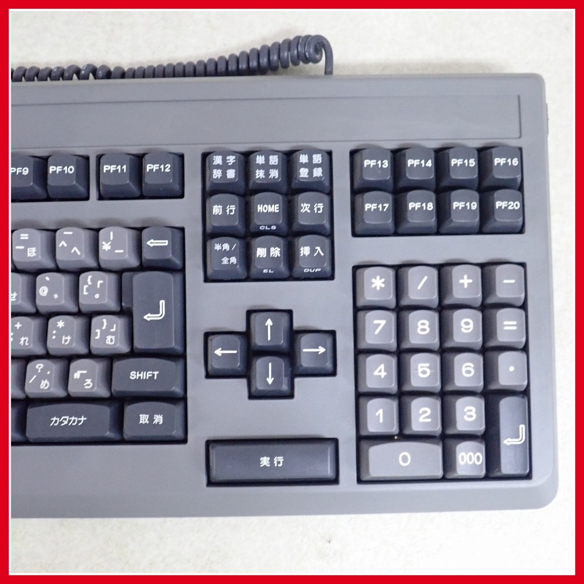 ◇FUJITSU FM TOWNSキーボード FMT-KB105/N860-2277-T001 富士通