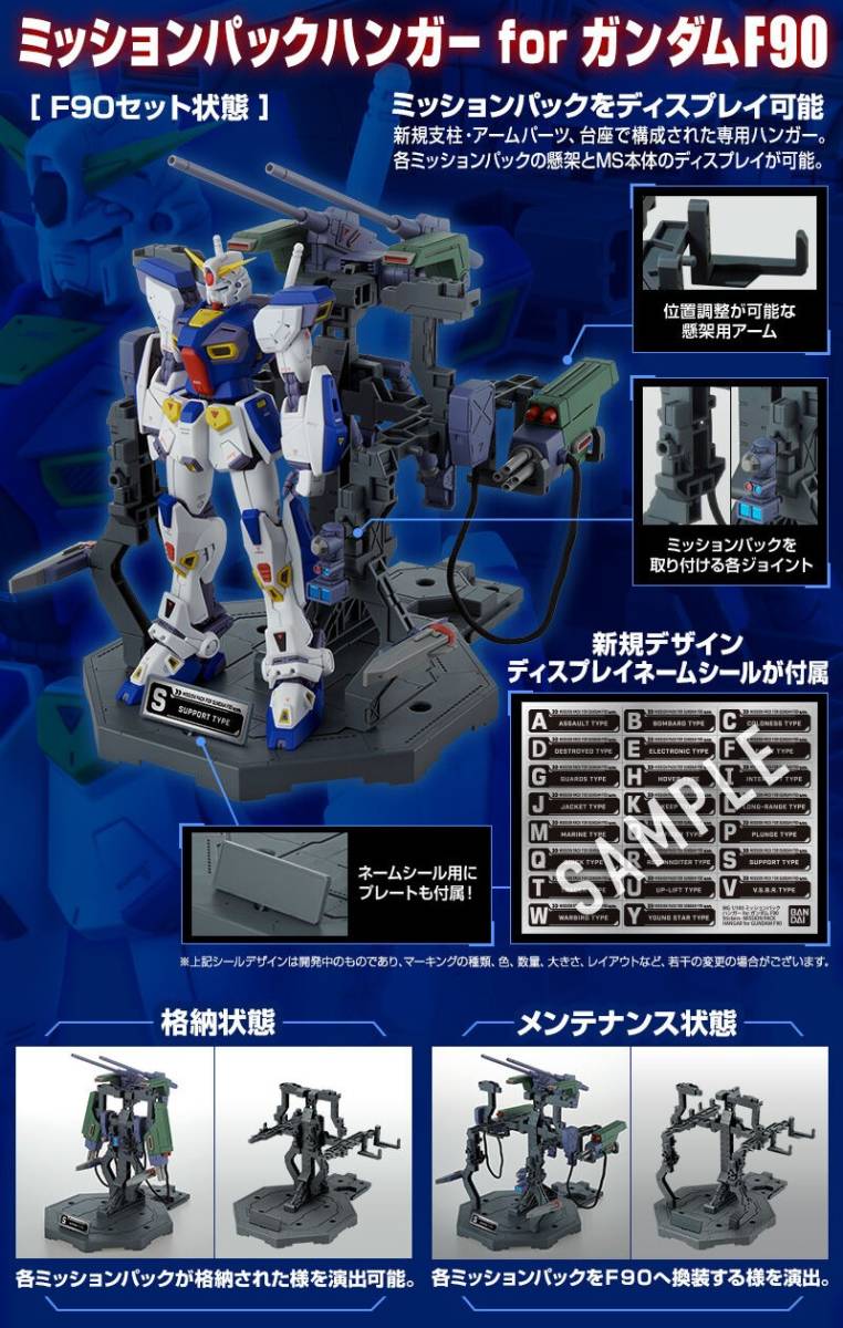 新品プレバン限定】MG たのしい F90ガンダム/ミッションパック7 