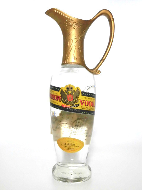L2】 60年代 モロゾフ ウォッカ 120Proof【MOROZOFF VODKA】(ウォッカ