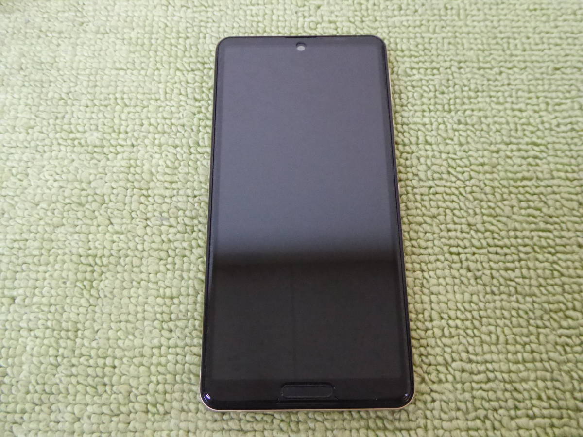 180-F22) 中古品 SHARP AQUOS Sense4 lite ライトカッパー SH-RM15