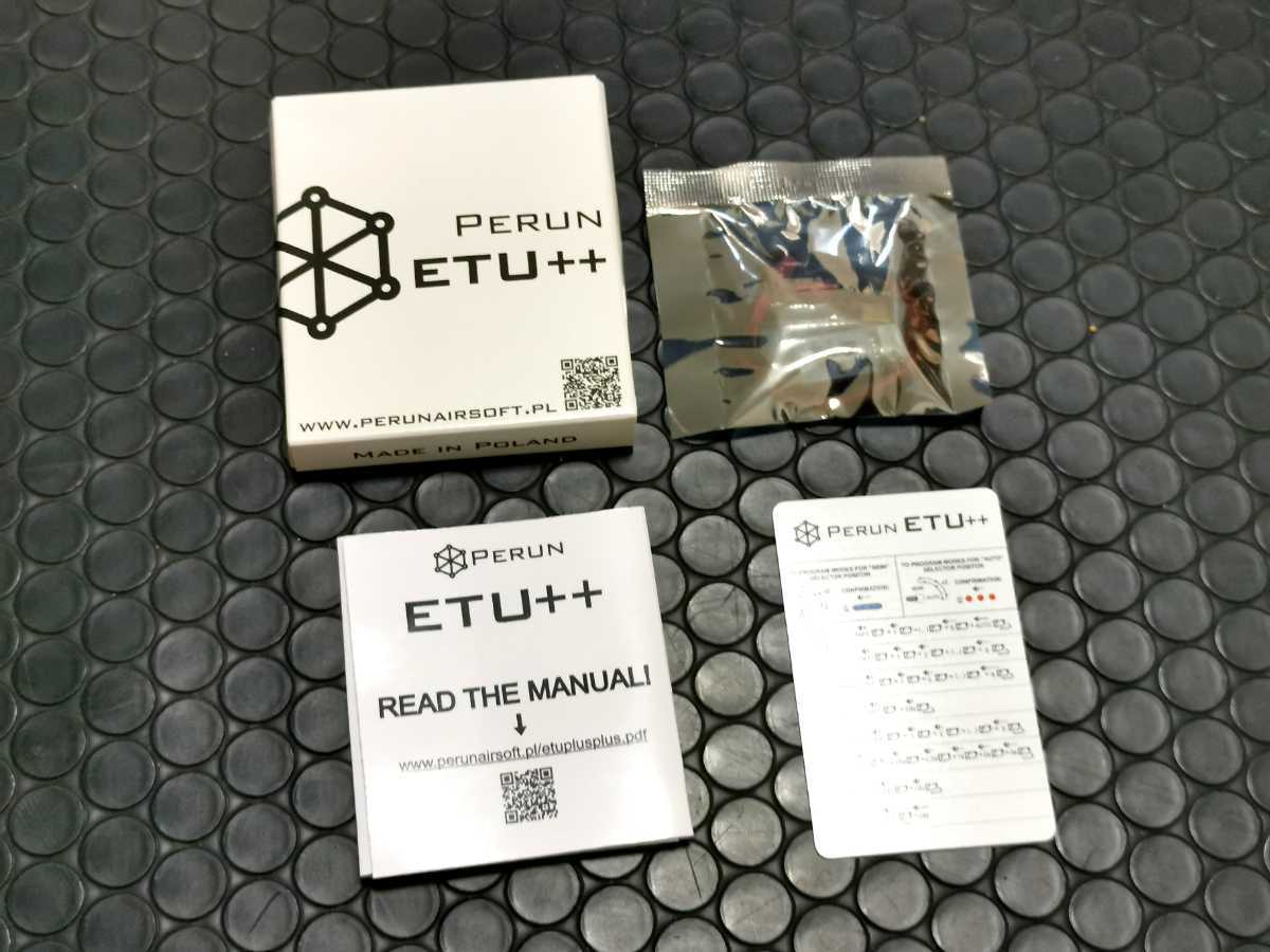 ETU++ PERUN G&G 電子トリガー ペルン Perun ETU for KIT Upgrade