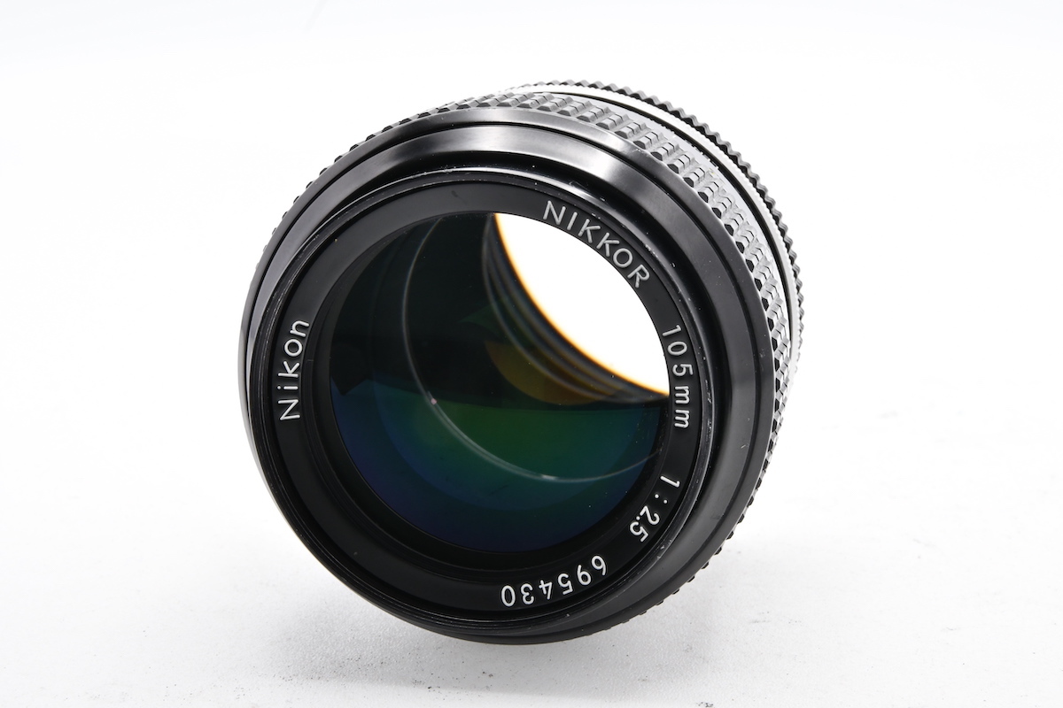 ☆超極上☆Nikon ニコン Ai-s NIKKOR 105mm F2.5☆完動☆#2172 第八十