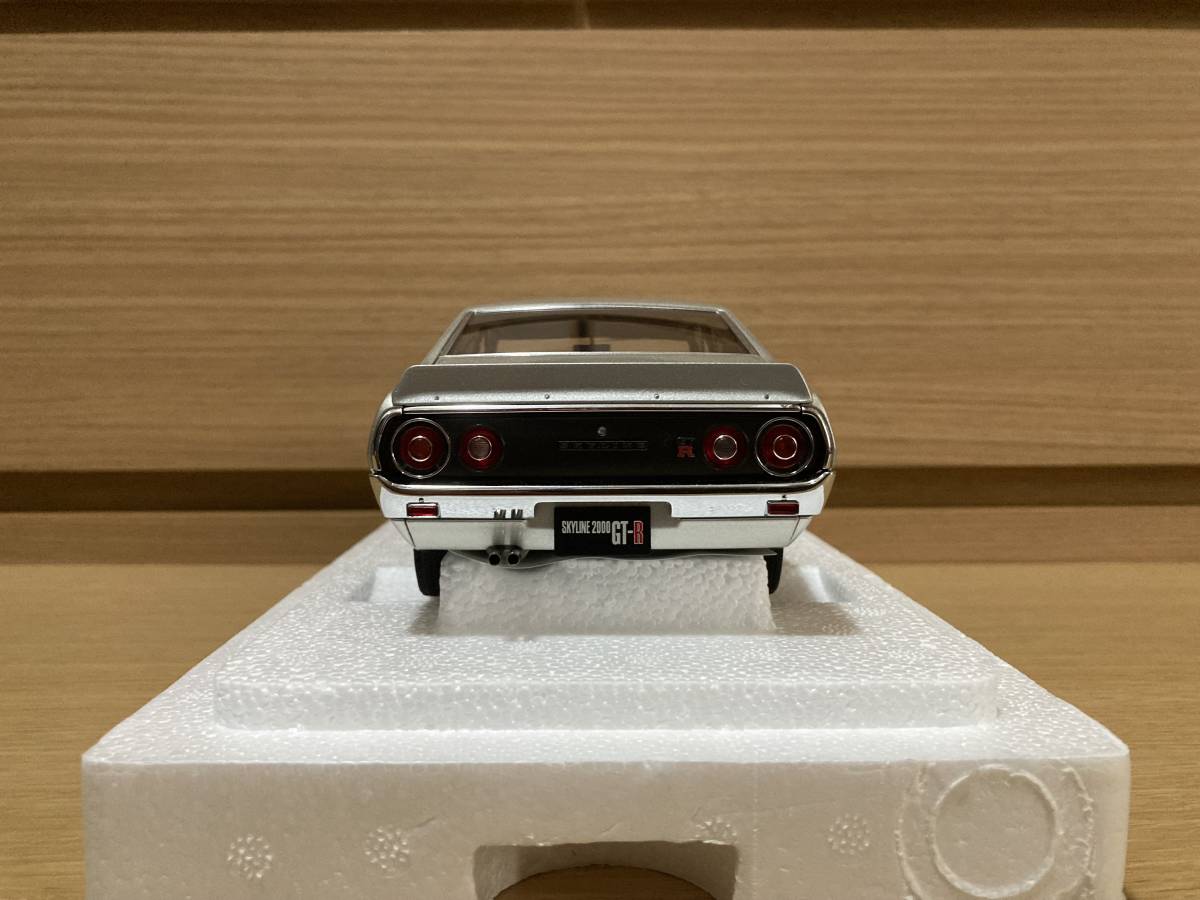1/18 AUTOart オートアート 日産 スカイライン 2000 GT-R KPGC110 Silver