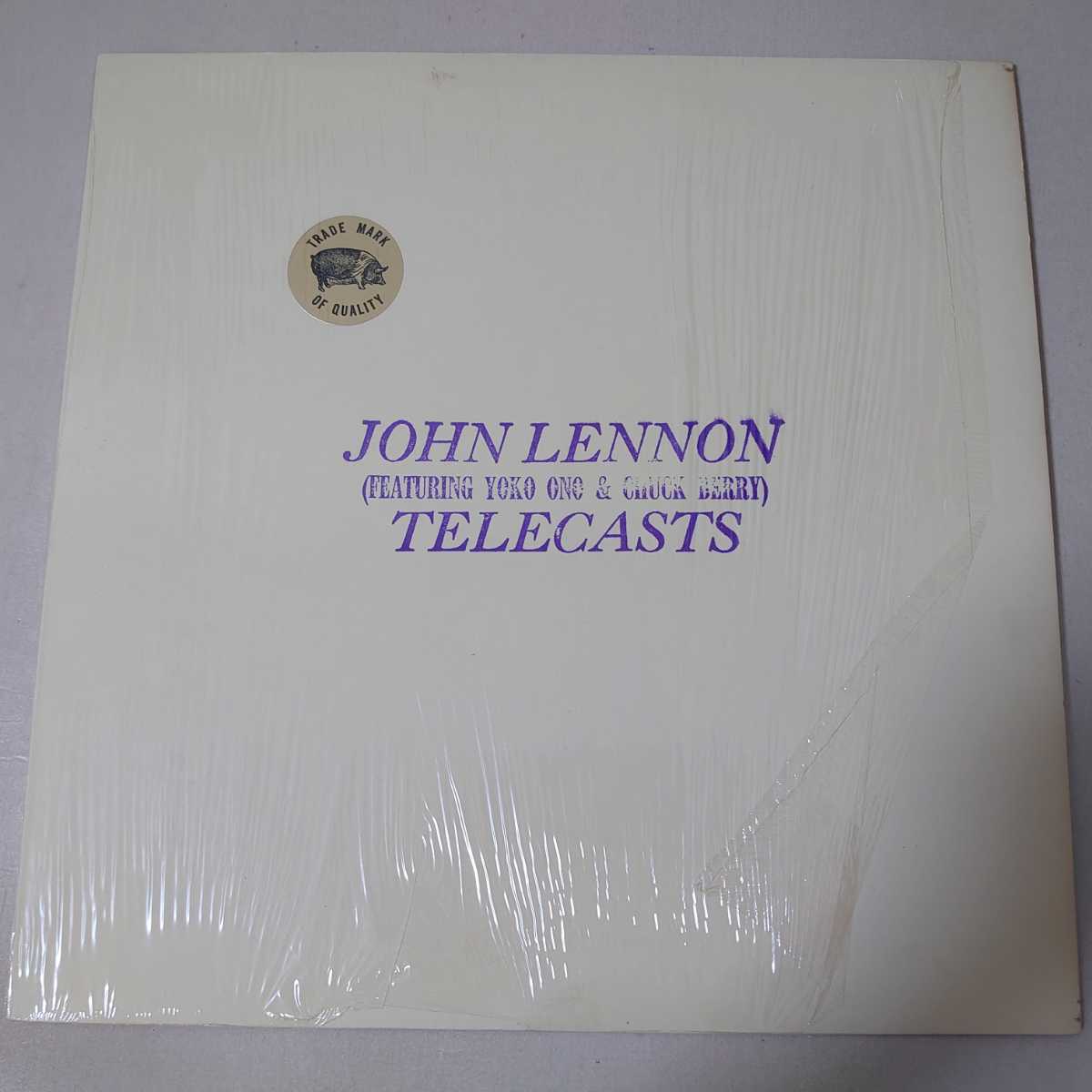 LP○JOHN LENNON/TELECASTS［コレクターズ/ブルービニール/TMQ71046