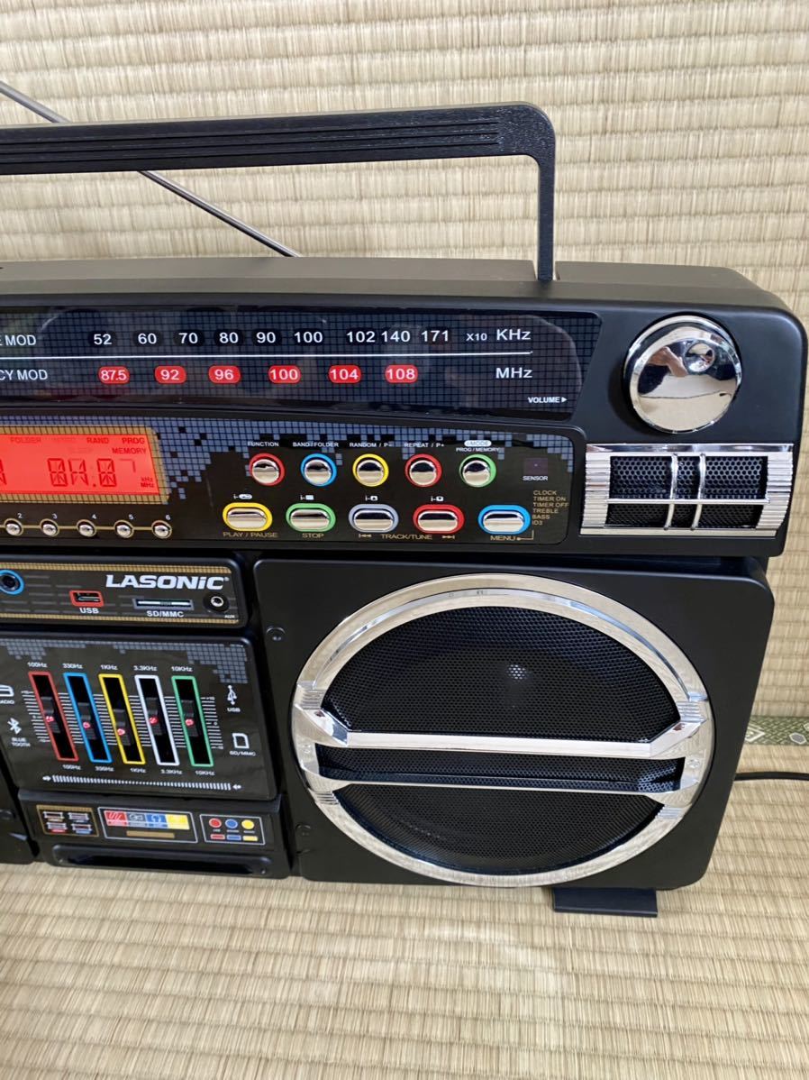 リモコン・説明書付き】LASONiC ラソニック i931 ラジカセ 【公式通販】