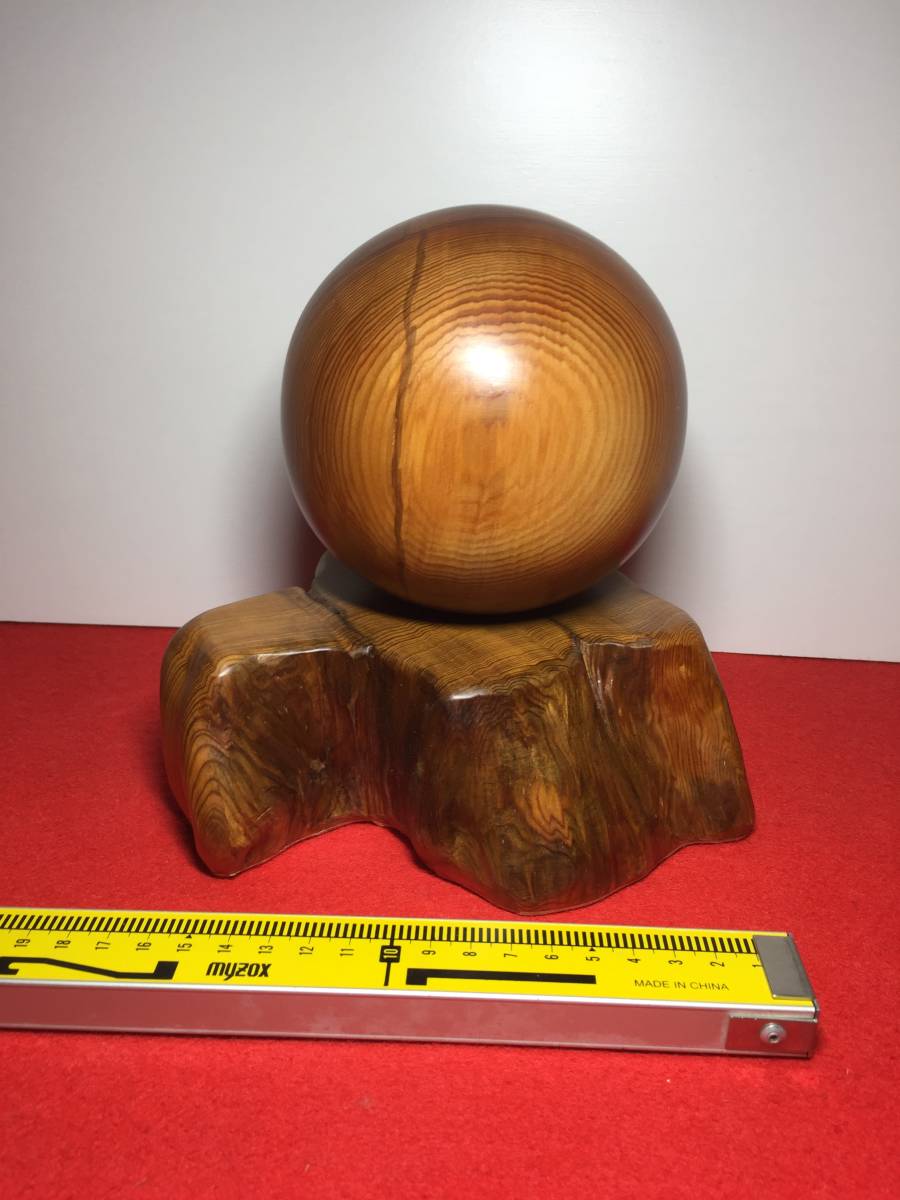 希少品世界遺産 世界の銘木 屋久杉 長寿の珠 約10cm