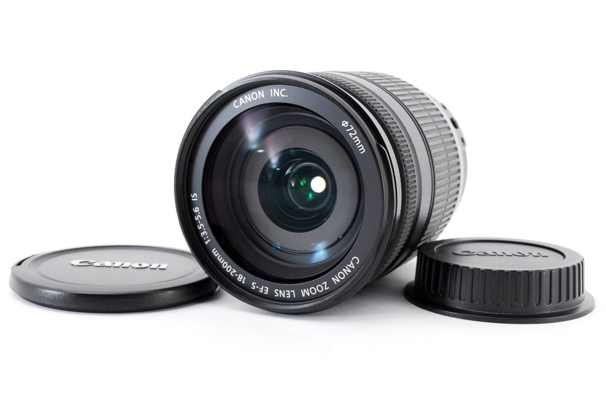 定番人気，2025】 □ 美品 □ キヤノン Canon EF-S 18-200mm F3.5-5.6
