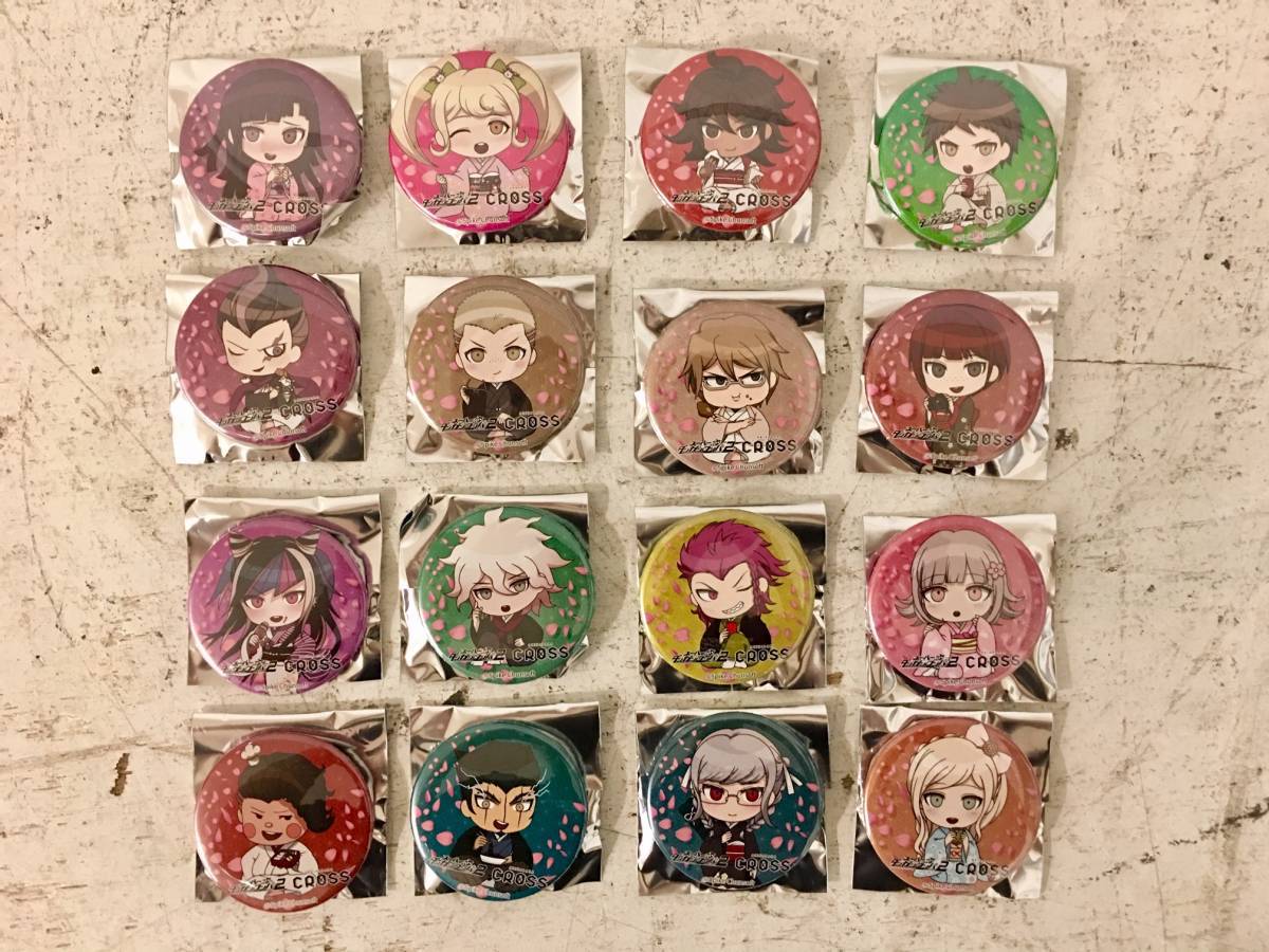 スーパーダンガンロンパ2 カフェ 缶バッジ 狛枝凪斗 スーパーダンガン