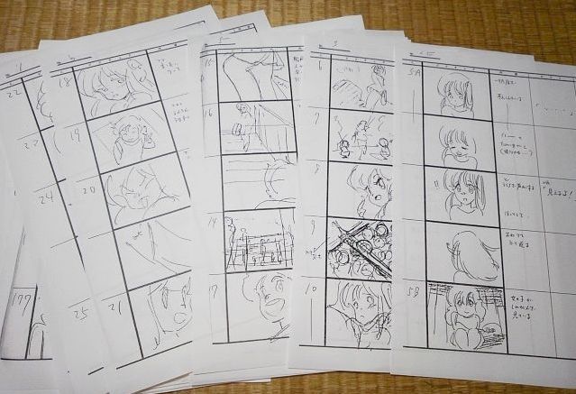 設定資料 絵コンテ くりいむレモン PART7 いけないマコちゃん MAKO 
