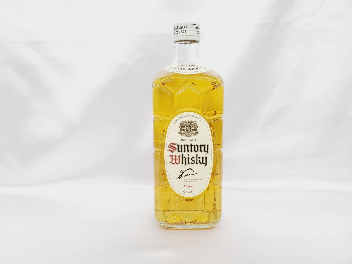 飲料・酒 サントリー ウイスキー 白角 クリア＆スムース 700ml 4本セット