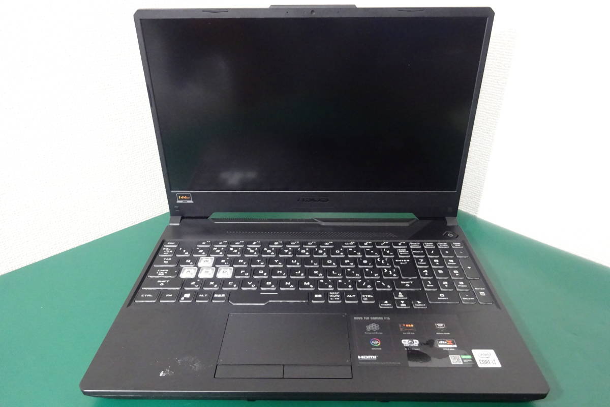 正規品，人気 KC45 ジャンク品 ASUS / Gaming F15 FX506LU / Corei7 第10世代 / メモリ無し / 無線 / ゲーミングPC / 動作未確認(15インチ～)｜売買されたオークション情報、yahooの商品情報をアーカイブ公開 - オークファ ASUS