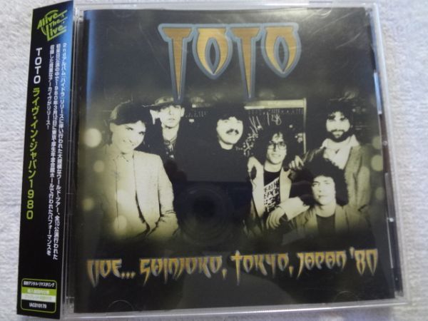  TOTOトト LIVEアルバムCD LIVE&hellip;SHINJUKU TOKYO JAPAN 80 国内盤 スティーヴルカサー/ボビーキンボール/サイモンフィリップス(TOTO)｜売買されたオークション情報、yahooの商品情報をアーカイブ公開 - T