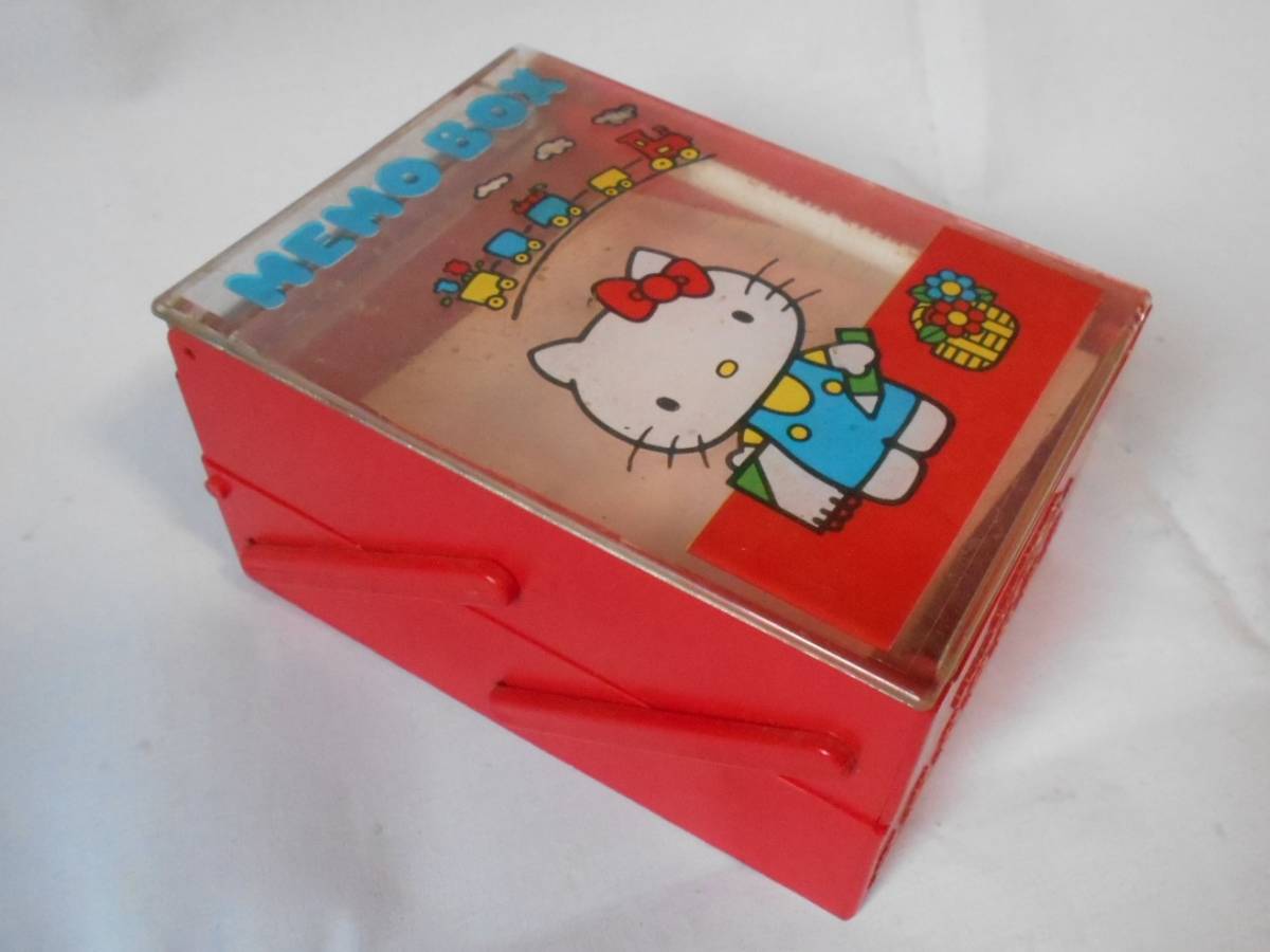 昭和レトロ キティちゃん メモボックス/サンリオ 1976年(ハローキティ 