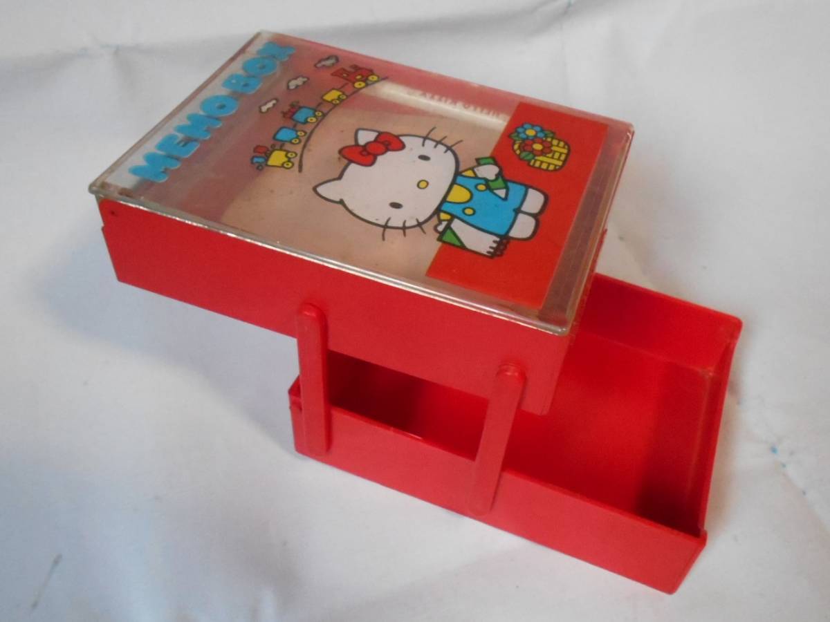 昭和レトロ キティちゃん メモボックス/サンリオ 1976年(ハローキティ 