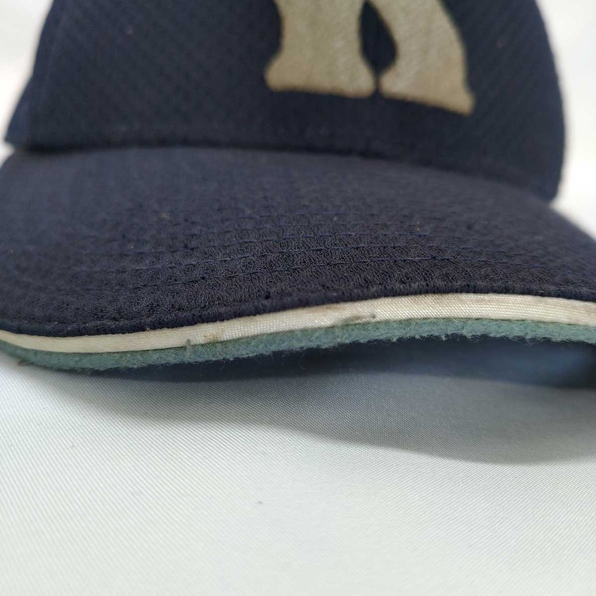 ミズノ 野球部 公式戦帽子 実使用品 甲子園 敦賀気比 選抜高校野球