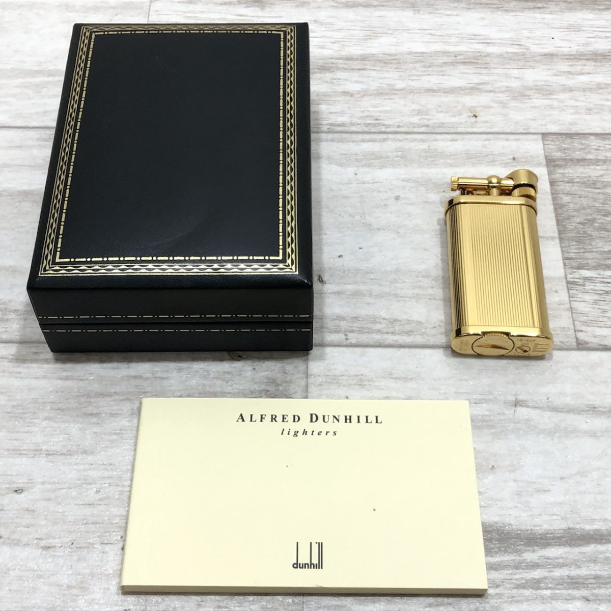 オンライン専門店 ダンヒル dunhill ハンマー ゴールドカラー 喫煙具 