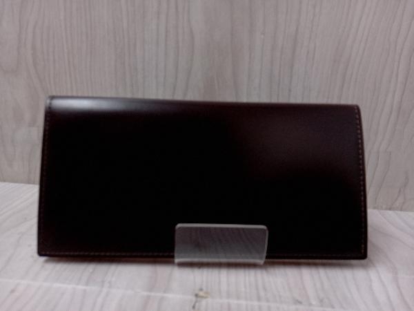 GANZO ガンゾ CORDOVAN?(コードバン) ファスナー小銭入れ付き長財布