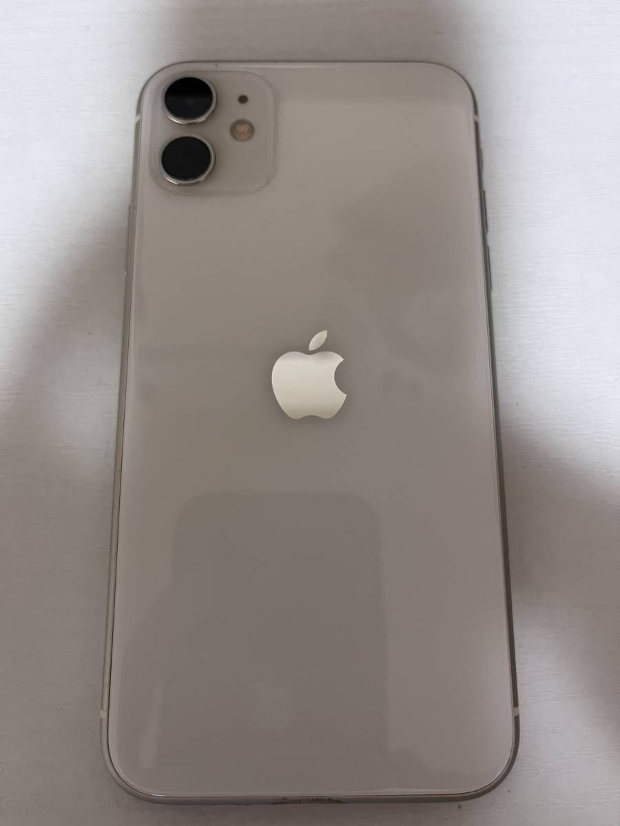 iPhone11 64GB ホワイト SIMロック解除 本体のみ ソフトバンク