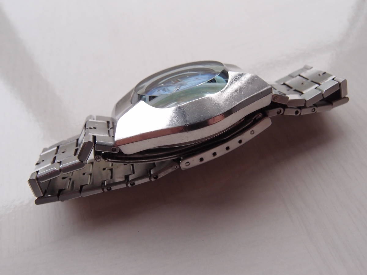 SEIKO キングセイコー KS VANAC バナック 5626-726A 変形ケース ブルー 