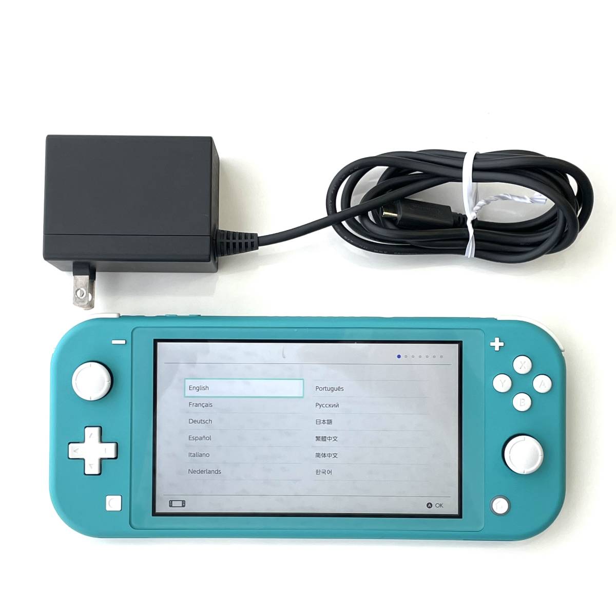 爆買い，人気SALE】 【中古】Nintendo Switch Lite ターコイズ HDH-S-BAZAA