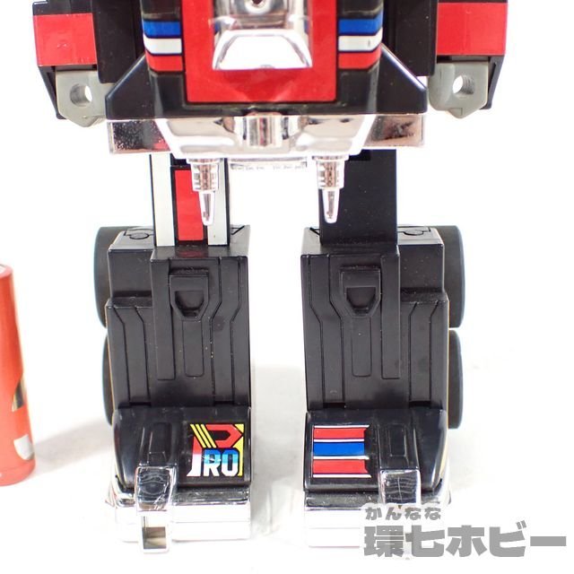 3KX105◇当時物 バンダイ マシンロボ プロトラックレーサー 未検品現状 