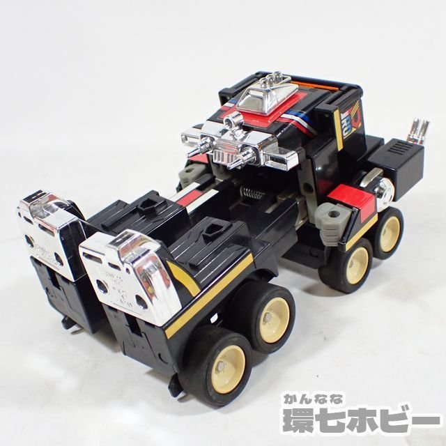 3KX105◇当時物 バンダイ マシンロボ プロトラックレーサー 未検品現状 