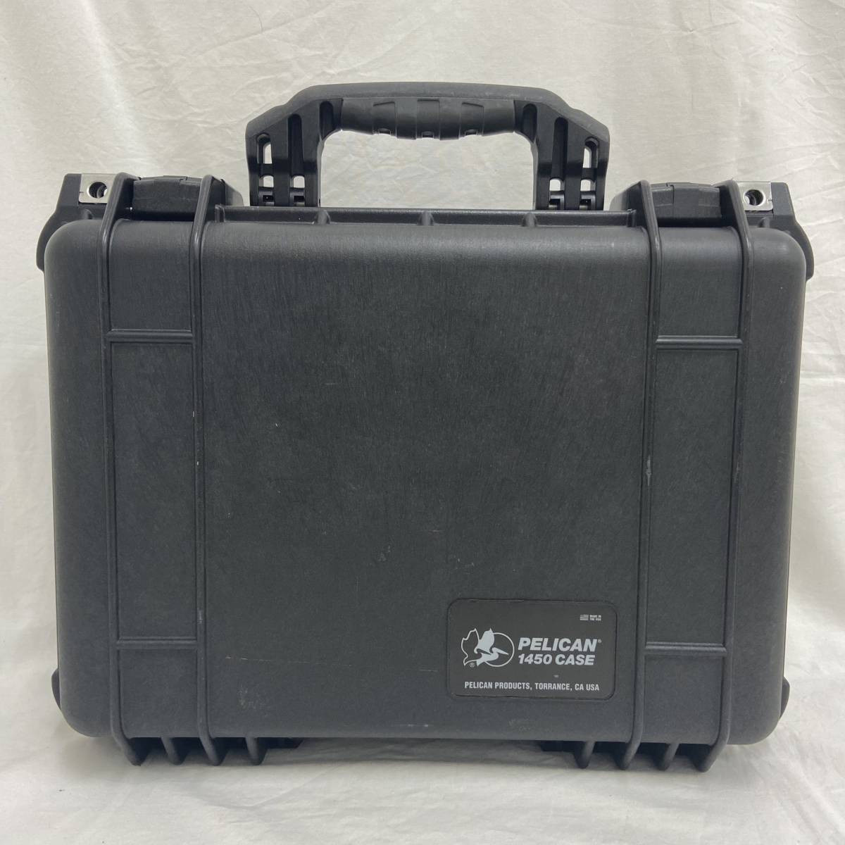 #3105 ペリカン PELICAN 1450 CASE ツールボックス ハードケース 機材ケース 道具箱 工具箱 黒 ブラック 中古品 現状品 0 Pelican Case PELICAN Nalpak Dividers