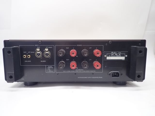 免税物品 Accuphase アキュフェーズ P-350 ステレオパワーアンプ 電源