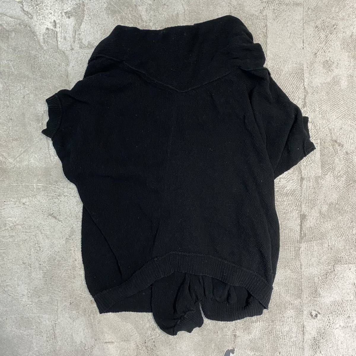 Y's YOHJI YAMAMOTO ワイズ ヨウジヤマモト 変形 ねじれ ニット