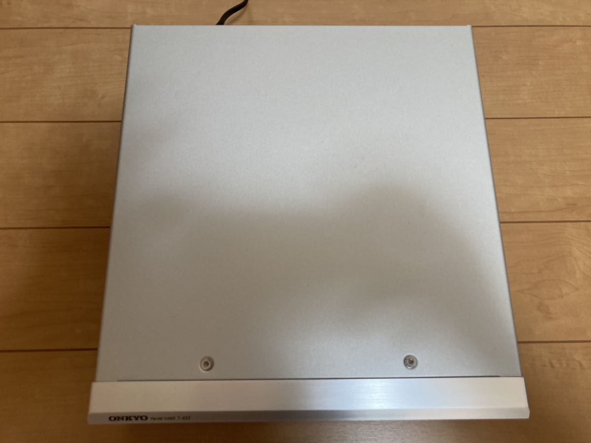 ONKYO T-433 オンキョー FM⁄AMチューナー FMステレオ⁄AMチューナー