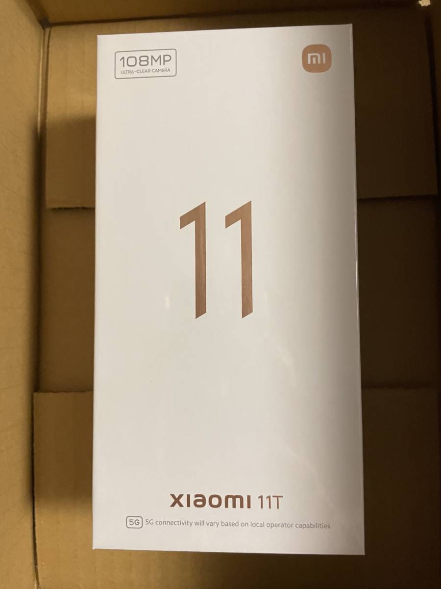 Xiaomi 11T 8GB/128GB ホワイト SIMフリー 美品 Xiaomi 11T 8GB⁄128GB ホワイト SIMフリー 美品 新品 未開封 新品