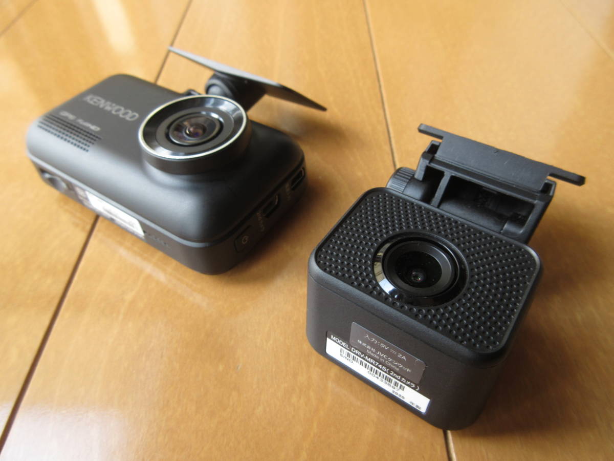 ケンウッド 前後2カメラ ドライブレコーダー DRV-MR745 駐車監視用電源