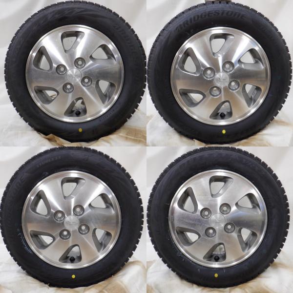 新品 冬タイヤ 中古 ホイール 4本セット ブリヂストン ブリザック VRX