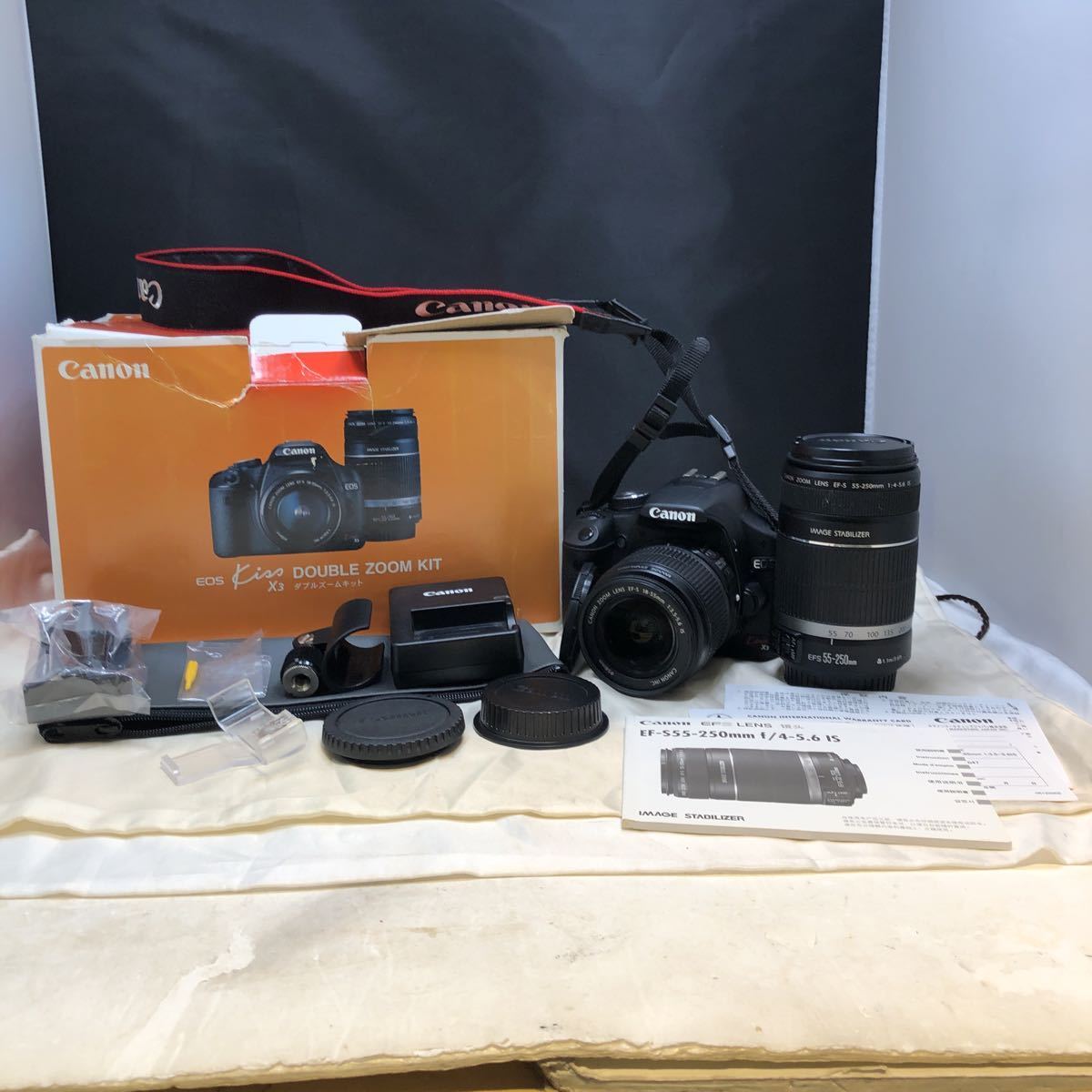 Canon EOS Kiss X3 デジタル一眼レフカメラ※ダブルズームキット