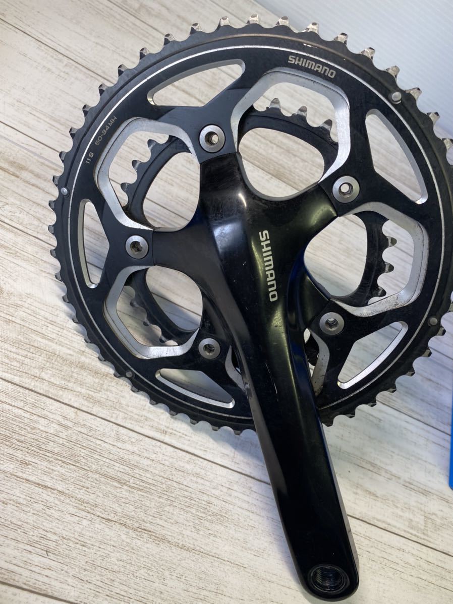 シマノ SHIMANO FRONT CHAIN WHEEL 50-34T 170mm 11sコンパクト